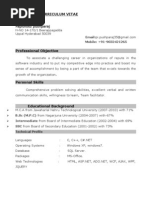 Resume PusphaRaj MCA