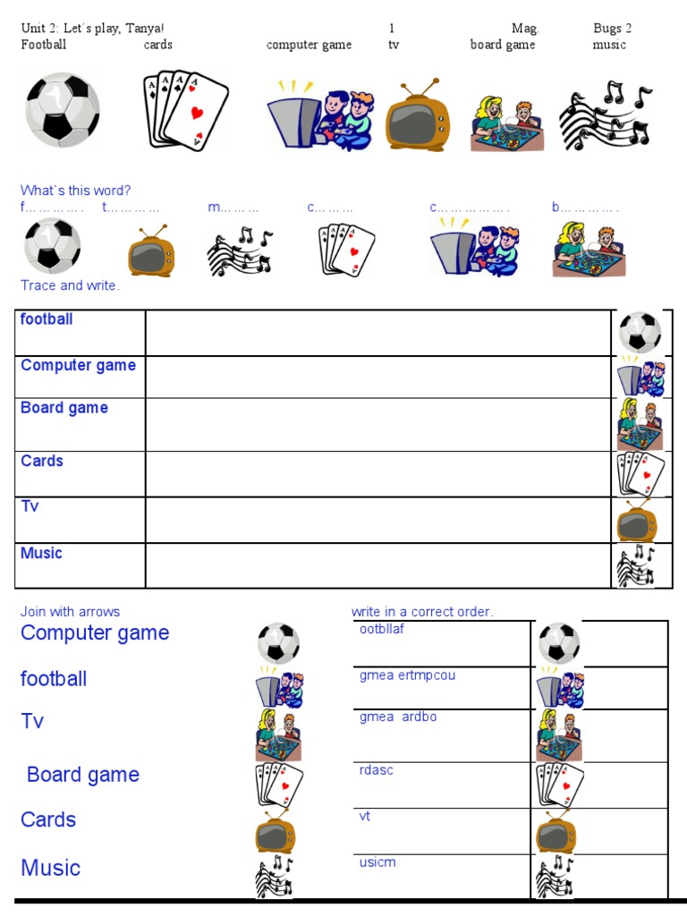Fun Activities for Kids: Let's Play! | PDF