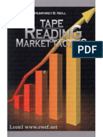 Tape reading and market tactics