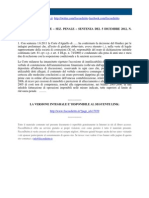 L’ACCUSA DI EVASIONE PARTE DALL’INDUTTIVO (CASSAZIONE N. 47127 DEL 5 DICEMBRE 2012)