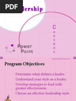 Leadership Power Point 
