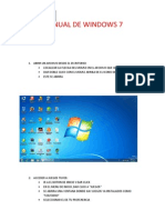 Manual de Windows 7. Anahi Gamez Lozano