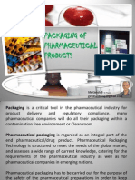 Packaging of Pharmaceutical Products