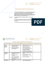 Measuring Dosage and Quality of Program Implementation