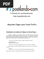 Migracion de Clipper a Vfp