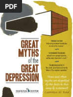 Download Great Myths of the Great Depression by Educators of Liberty SN11586031 doc pdf