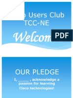 Cisco Users Club Tcc-Ne: Welcome!