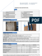 Footwear Inspection Sample Report