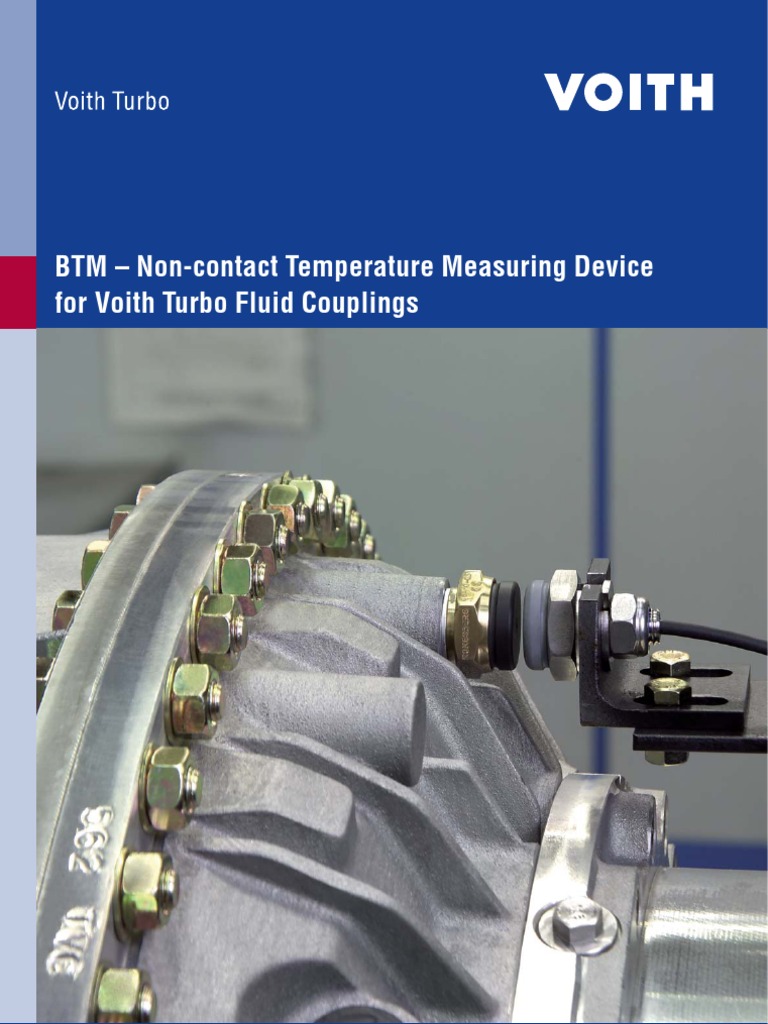 1436 e Cr388 en Btm Temperature Measuring Fluid Coupling Monitoring
