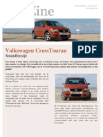 Volkswagen Crosstouran: Strandfeestje