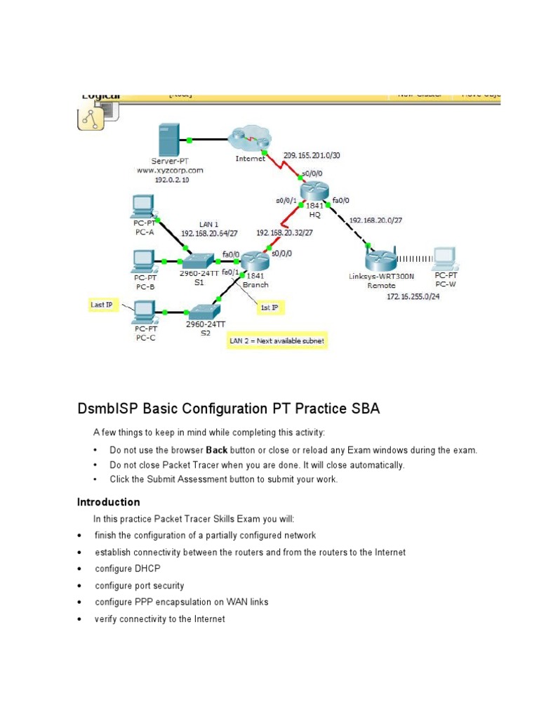 Varilux Digitime Network Configuration Guide | PDF | Router (Computing ...