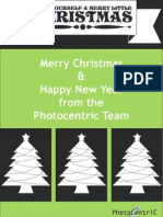 Merry Christmas & Happy New Year From The Photocentric Team