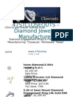 47STCLOSEOUTS - Diamond Jewelry Manufacturer