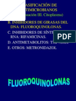 5 Fluoroquinolonas. Dra. Raquel