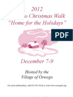 2012 Oswego Christmas Walk "Home For The Holidays"