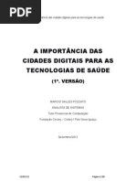 A IMPORTÂNCIA DAS CIDADES DIGITAIS PARA AS TECNOLOGIAS DE SAÚDE