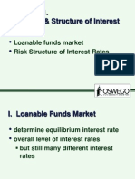 The Level & Structure of Interest Rates