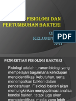 Fisiologi Pertumbuhan Bakteri