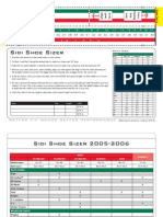 To The Shoe Size Figure From SIDI Organization