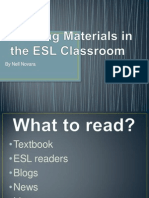 ESL Reading Material