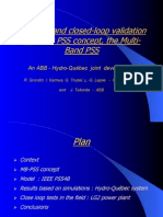 Grondin Slides Modeling and Closed-Loop Validation of PSS4B