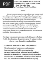 Download Kemahiran Interpersonal by Nor Anisa Musa SN11596797 doc pdf