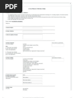 ICT4E Profile Form