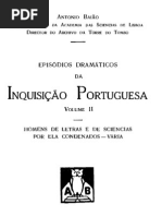 Episódios dramáticos da Inquisição Portuguesa - António Baião