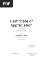 Download Certificate of Appreciation Teacher by GEPAT ANAK GEDIP SN11597650 doc pdf