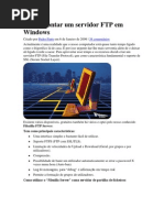 Como montar um servidor FTP em Windows.docx