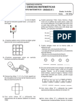 1ra Unidad Razonamiento Matematico