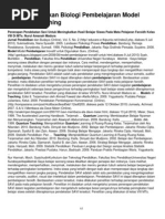 Download Jurnal Pendidikan Biologi Pembelajaran Model Quantum Teaching by Fitri Wijarini SN115990208 doc pdf