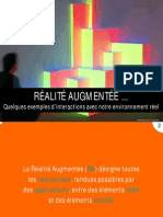 Realite Augmentee - Panorama Des Applications