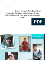 Studi Awal Pembuatan Komposit Resin Epoxy