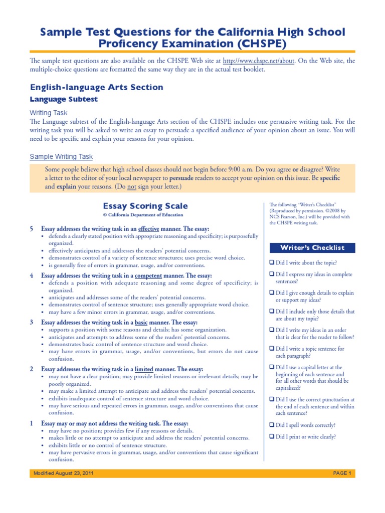 Chspe requirements image