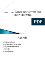 Phytomonitoring System For Crop Growing