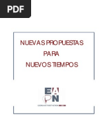 Nuevas Propuestas Para Nuevos Tiempos