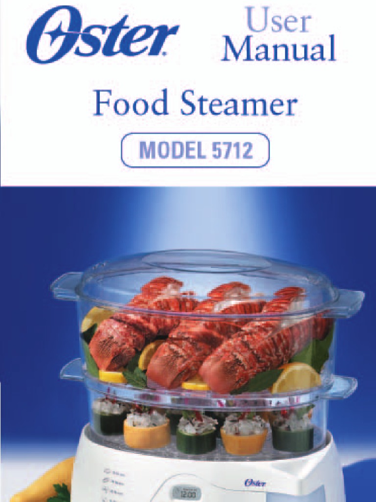 Oyster Steamer Instructions PDF Business