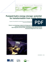 Transformation to Pumped Hydro