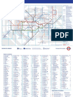 London Tube map guide