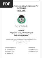 Download Agent sub-agent substituted-agent Judicial Interpretation by Saurabh Raman Srivastva SN116018580 doc pdf