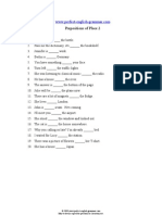 Prepositions of Place 2 PDF