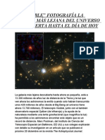 UNA NOTICIA ASTRONÓMICA DE ACTUALIDAD