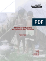 Myanmar Muslim Oppressed