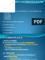 Clasificarea Antibioticelor