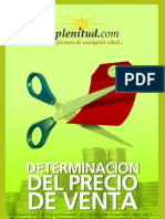 Determinacion Del Precio de Venta