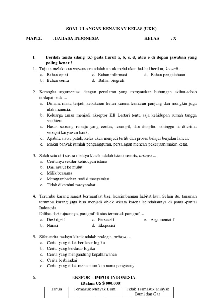 Kumpulan Contoh Terbaru