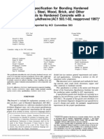 ACI 503 (1997) StdSpec-BondingWithEpoxyAdhesives-All Joints