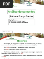 Análise de sementes