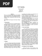 Download Grid Computing by Mansoor Ahmed SN11606679 doc pdf